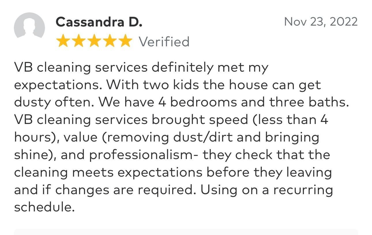 Client review message 4